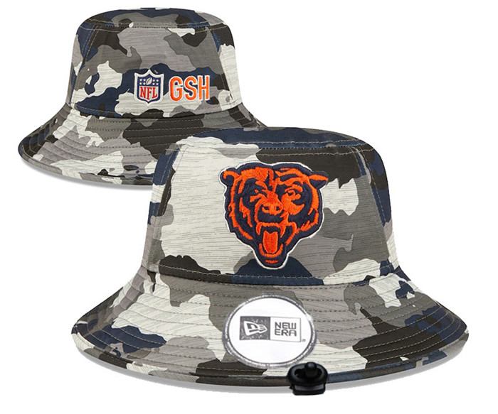 Chicago Bears Stitched Bucket Fisherman Hats 0115
